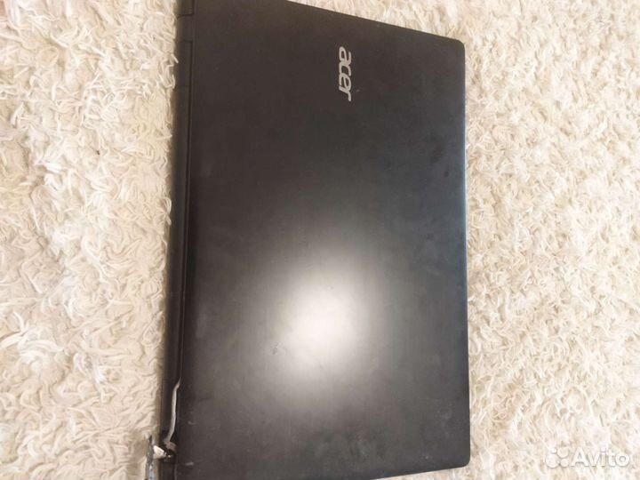 Ноутбук acer на запчасти,но работает