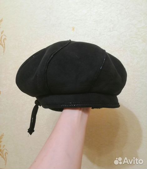 Шапка зимняя женская на меху р-р 56-58