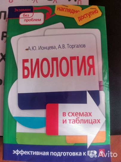 Биология, учебники для подготовки к гиа