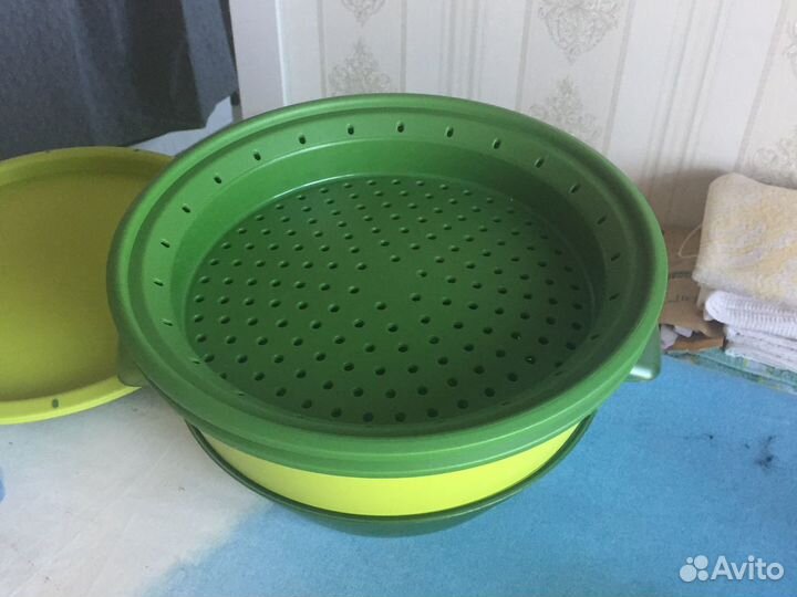 Tupperware пароварка для микроволновки