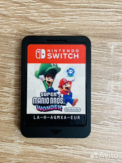 Super Mario Bros. Wonder. Картридж