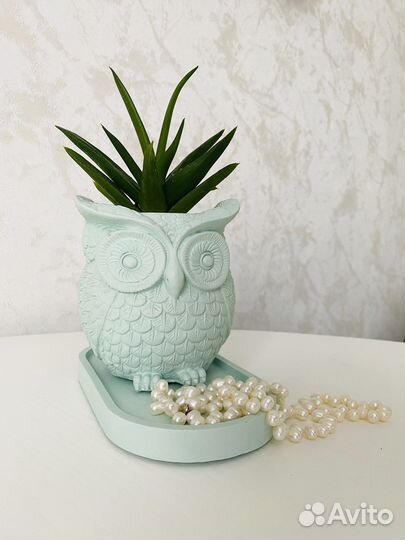 Кашпо из гипса