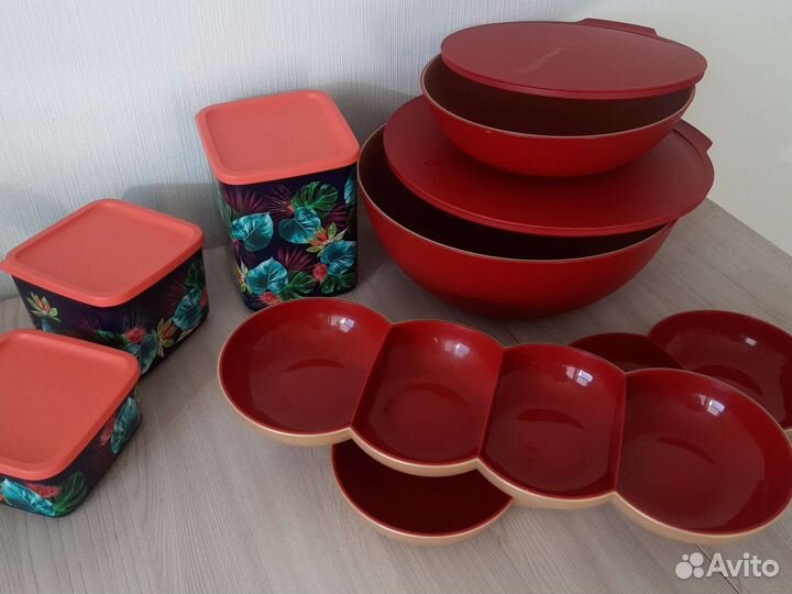 Tupperware Набор столовой посуды новый