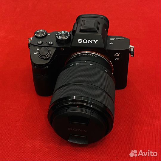 Sony a7 iii kit 28-70mm (пробег 100 кадров)