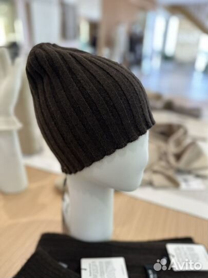 Комплект шапка шарф перчатки из пуха яка