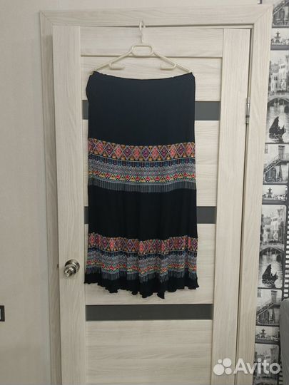 Юбка макси 50-54 размер