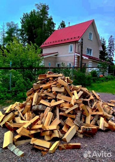 Дрова колотые Ольха