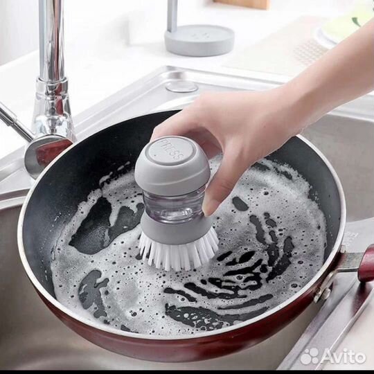 Щётка дозатор для посуды