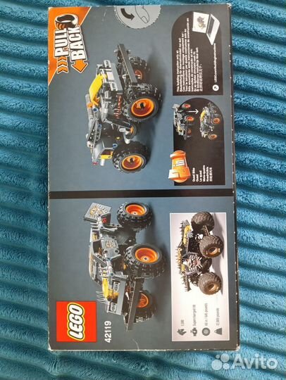 Lego Technic 42119 Monster Jam Max-D