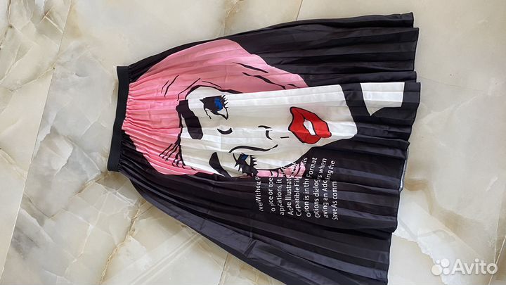 Юбка плиссе