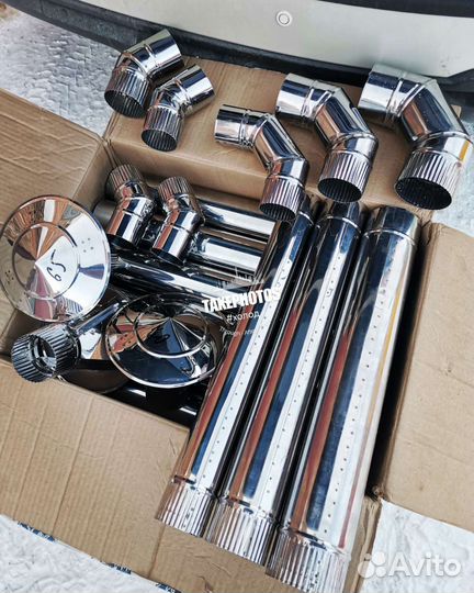 Труба нержавейка 60/65/70/80мм для рыбаков