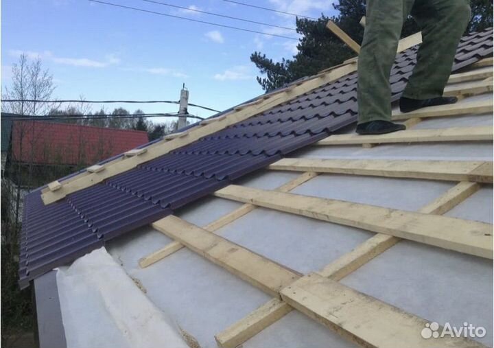 Кровля крыш и ремонт крыш