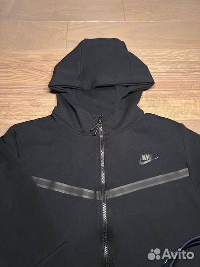 Костюм nike tech fleece черный
