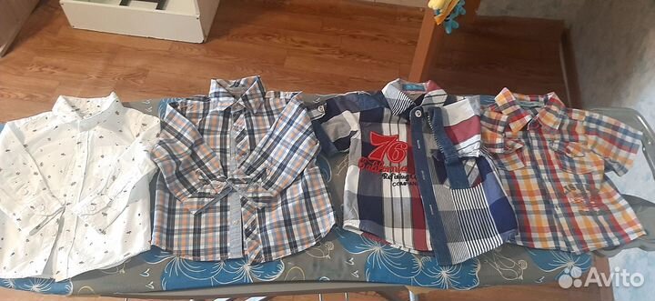 Детские вещи летние пакетом на мальчика 74