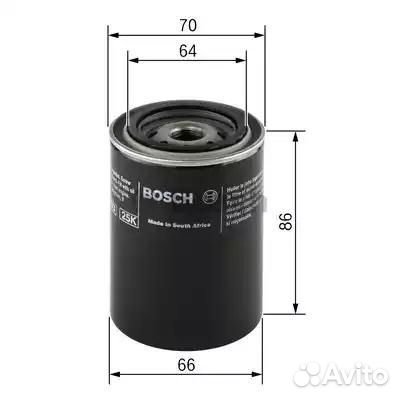 F026407025 Фильтр масляный bosch f026407025