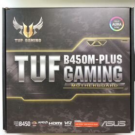 Материнская плата am4 Asus tuf gaming b450m plus