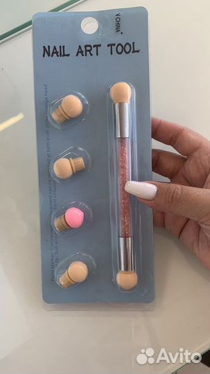 Аэропуфинг для дизайна маникюра