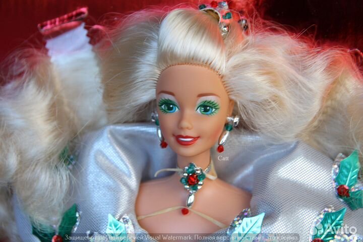 Куколка Барби/Barbie Happy Holidays 1995 года