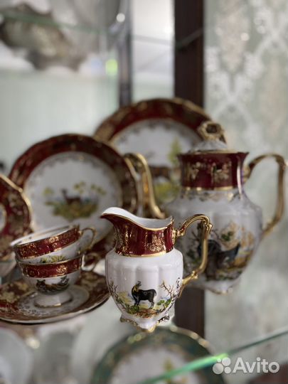 Кофейный сервиз царская охота