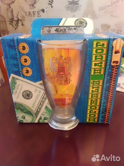 Набор стопок и бокала