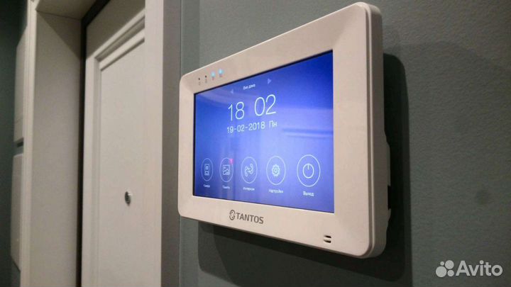 Монтаж и установка видеодомофона