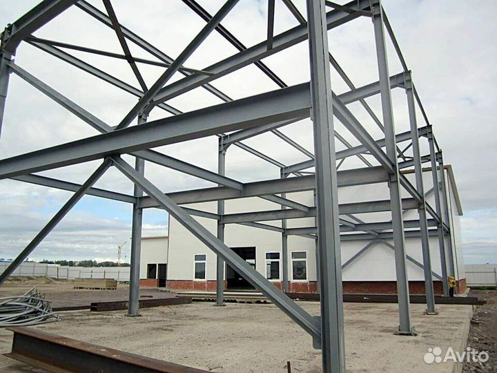 Фермы Металоконструкции Навесы Ангары