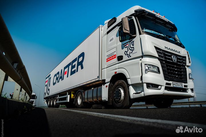 Водитель категории Е контейнеровоз