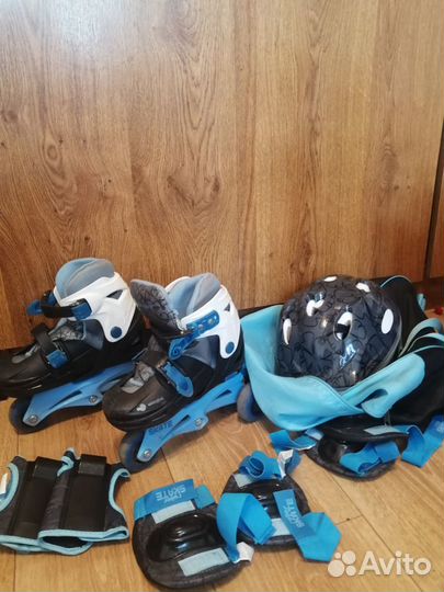 Ролики детские 30-33 раздвижные