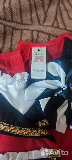 Новогодний костюм для девочки 98 104