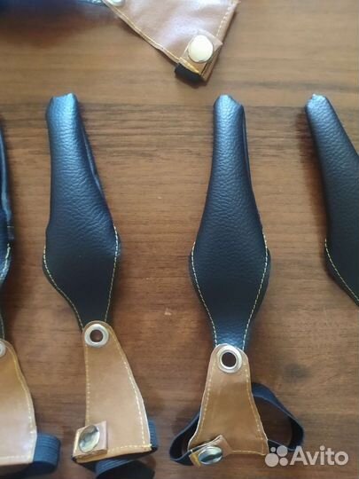 Напалечники для рыбалки на кнопке