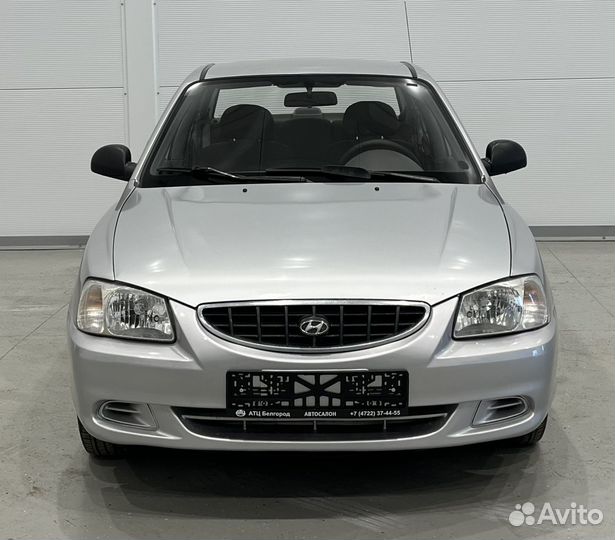 Hyundai Accent 1.5 МТ, 2004, 160 710 км