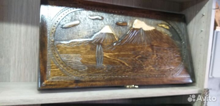 Нарды резные ручной работы