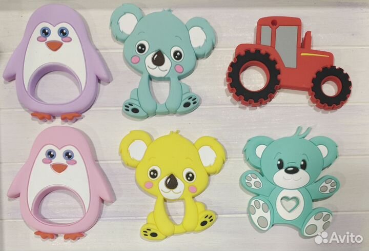 Силиконовые грызунки