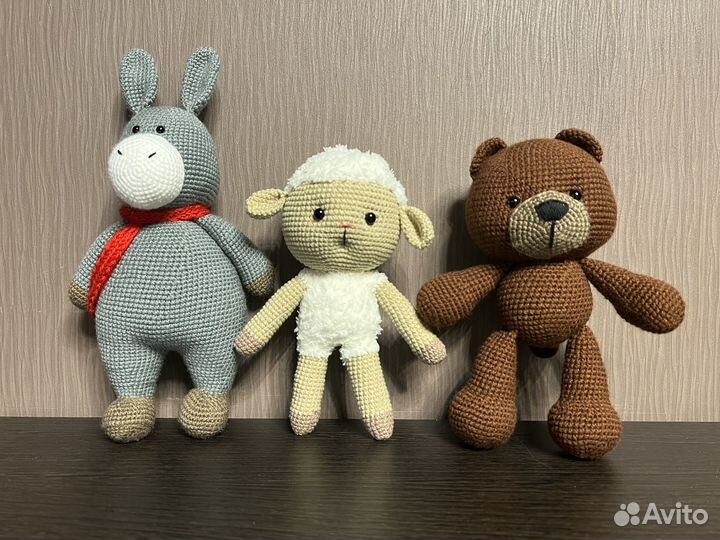 Игрушки вязаные ручной работы