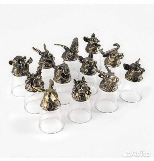 Набор стопок-перевертышей в подарочной коробке