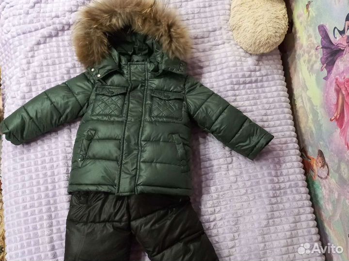 Детский зимний костюм на мальчика 86