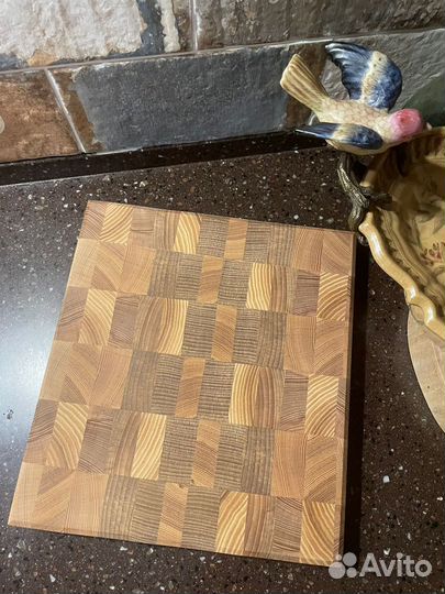 Доска разделочная торцевая