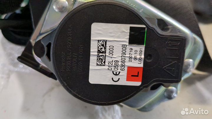 Ремень безопасности левый передний BMW 3 G20, G21 2018, 2019