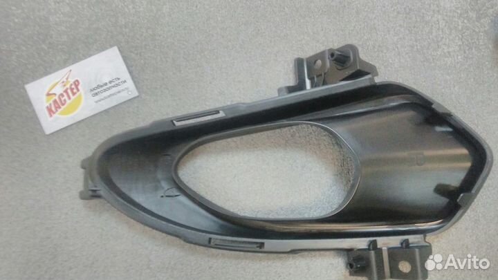 Облицовка п\тум. пер. бампера KIA Ceed 12MY правая