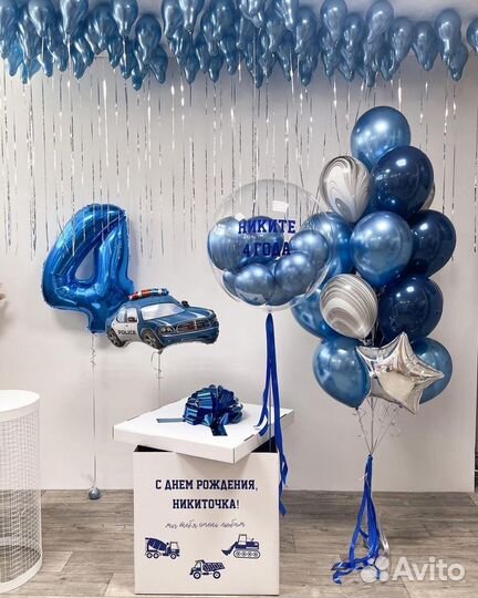 Гелиевые воздушные шары с доставкой