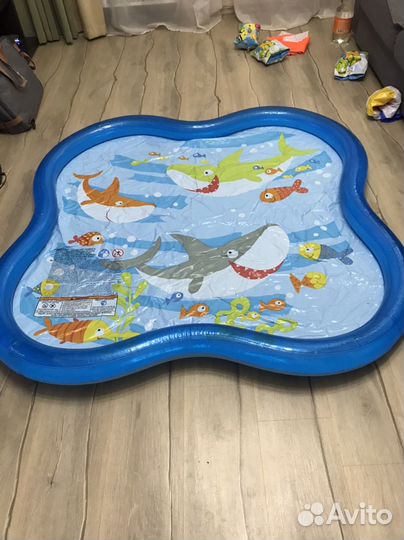 Детский надувной бассейн intex