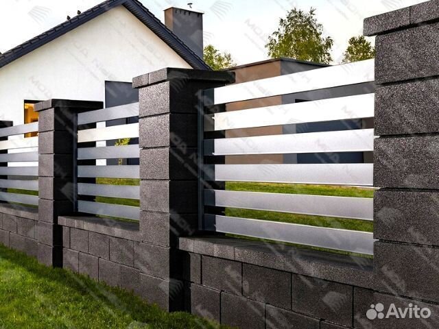 Забор Ранчо металлический