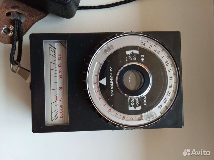 Экспонометр ленинград 6