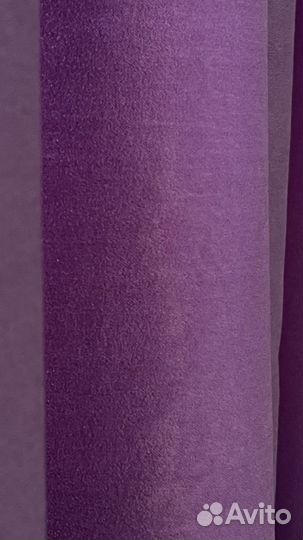 Штора фиолетовая