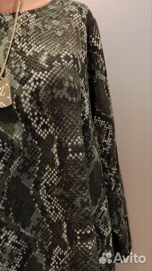 Платье прямого кроя 48 размер