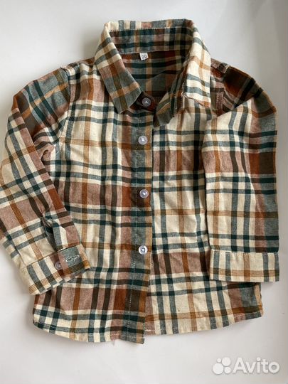 Рубашки для мальчика 80-86 размер