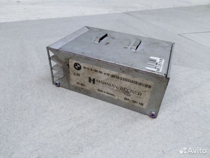 Усилитель магнитолы бмв