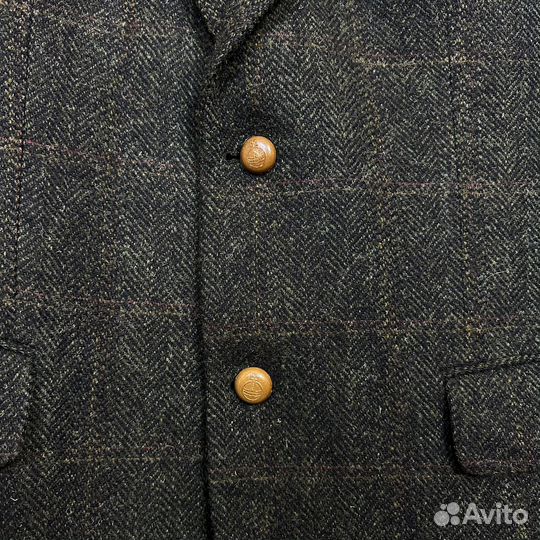 Harris Tweed & Mario Barutti Твидовый Пиджак