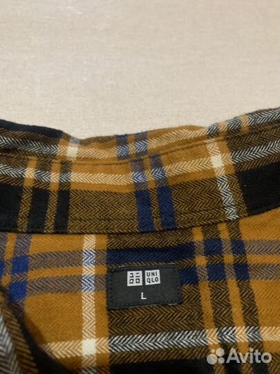 Фланелевая рубашка Uniqlo