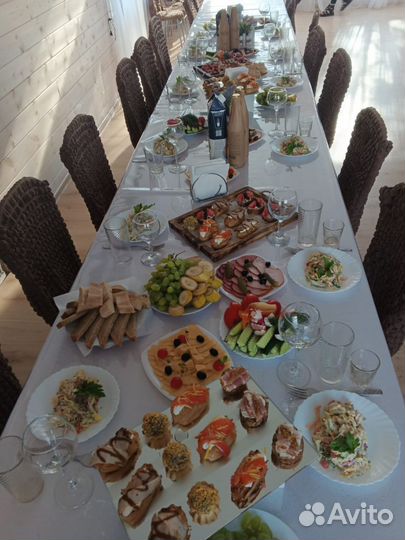 Кейтеринг, повар на выезд, банкеты, фуршеты